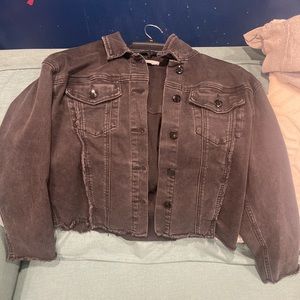 Sam Edelman black denim jacket